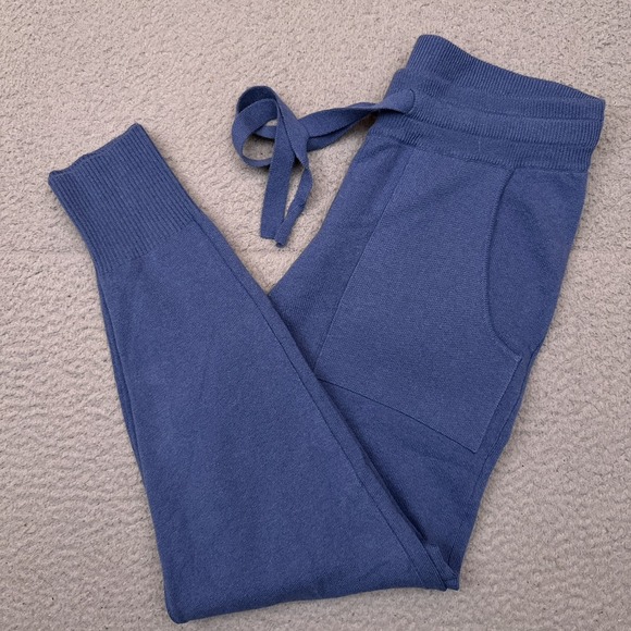 Pants - Greyson Koko Joggers Women's‎ XS Hampstead Blue Wool Cashmere Lightweight Taper